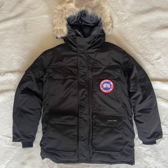 Canada Goose Expedition Black Men's Parka Heritage Size: M - Picture 4 of 16